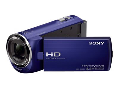 Sony Cx220 Full Hd Azul 27x Grab En Sd
